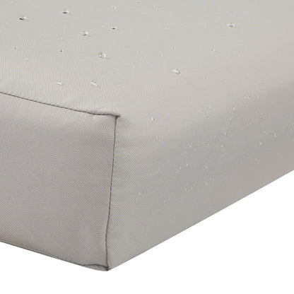 Classic Accessories Ravenna - Funda de cojín para Muebles de Patio, Resistente al Agua, 25 x 22 x 4 Pulgadas, Funda de cojín para Muebles de Patio, Hongos, Fundas de cojín para Muebles de Patio