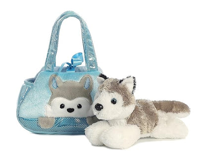 Aurora - Pet Carrier - Peek-A-Boo Husky - 17.78cm.