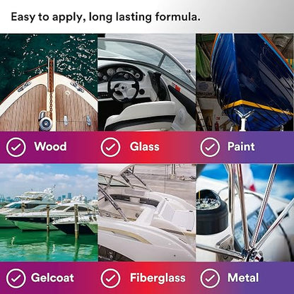 3M Marine Adhesive Sealant Fast Cure 5200 (05220) Unión permanente y sellado para barcos y vehículos recreativos por encima y por debajo de la línea de flotación, reparación impermeable, blanco, tubo