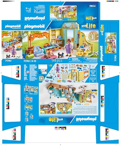 Playmobil Set de Juego Guardería de Cachorros