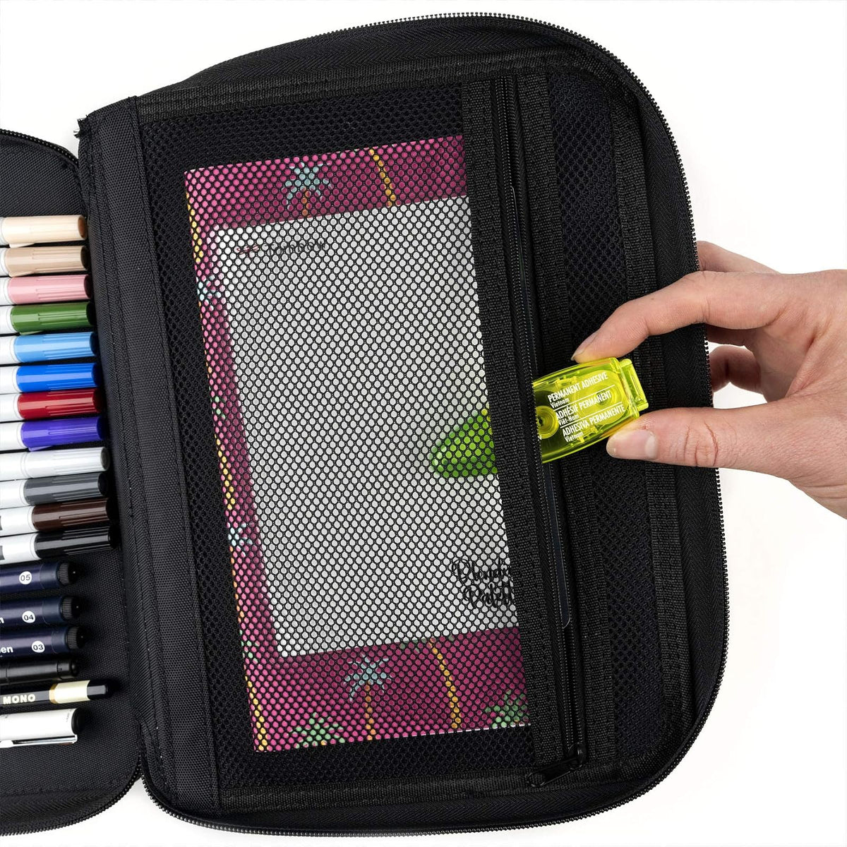 Tombow 62140 Power Mini cinta de pegamento, paquete de 3 aplicadores compactos fáciles de usar para una unión fuerte y permanente