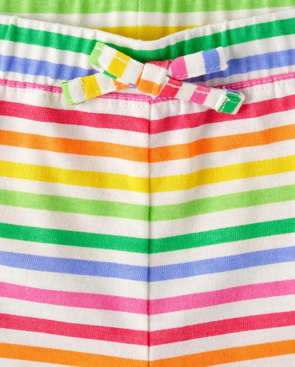 The Children's Place Y Pantalones Cortos para niñas pequeñas, Paquete de 3 Pantalones Cortos para Bebé-Niñas