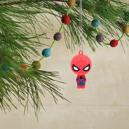 Hallmark Marvel - Juego de árbol de Navidad en Miniatura con 12 Mini Adornos, plástico