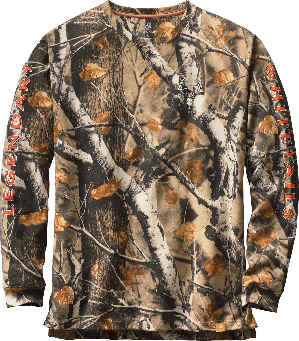 Legendary Whitetails Playera de Manga Larga no típica De Manga Larga para Hombre