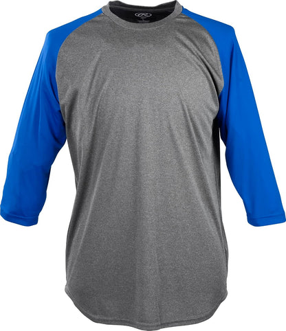 Rawlings Camisa de Manga 3/4 Camisa para para Hombre