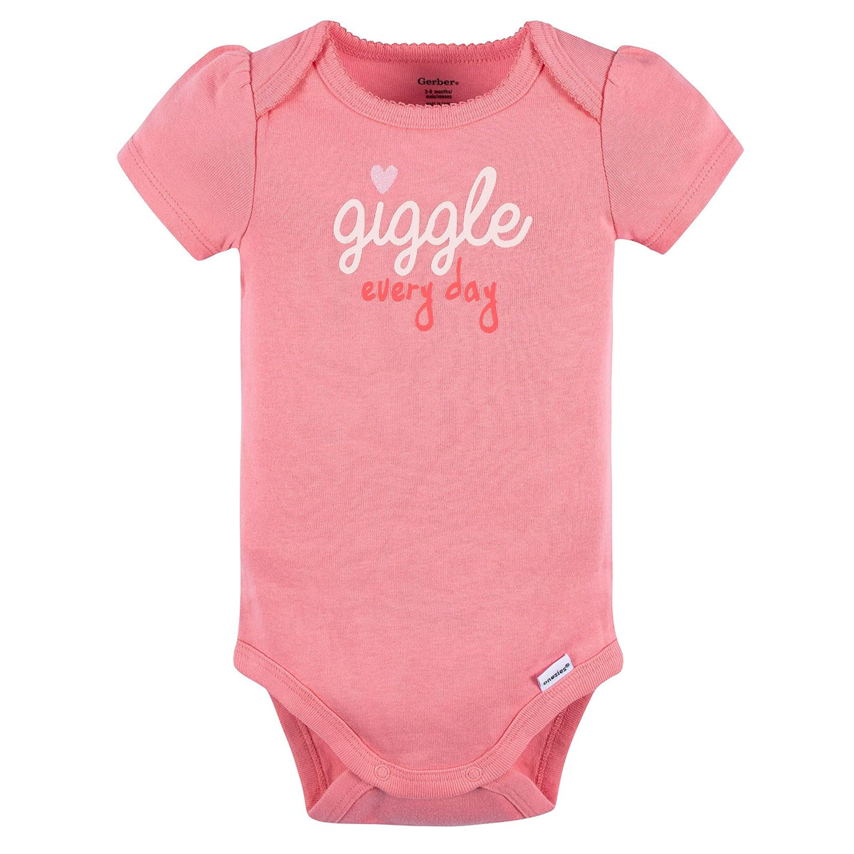 Gerber Estampado Set 4 Piezas: 2 Playeras, Falda y Legging para Bebé-Niñas