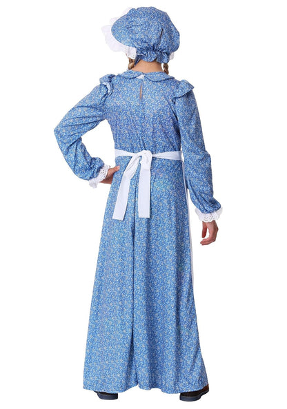 California Costumes Disfraz Infantil de niña pionera, Talla L, Azul