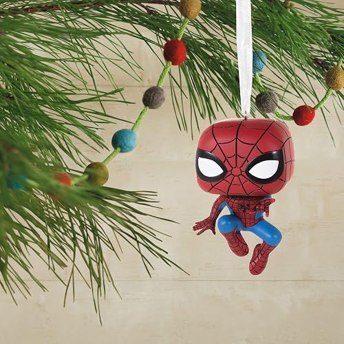 Hallmark Marvel Spider-Man Funko Pop! Adorno navideño de Resina