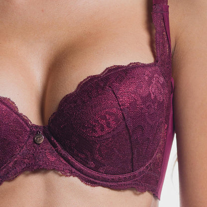 Playtex Bra Side Smoothing Lace Playtex Brasier Side Smoothing de Encaje con Espalda Ancha y Laterales Invisibles Mujer