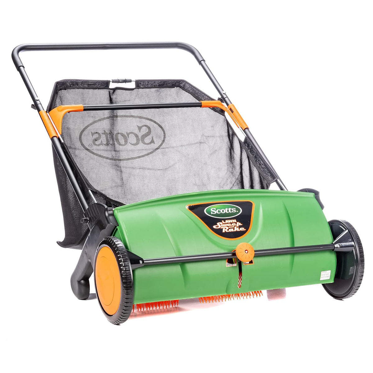 Scotts LSW70026S - Barredora de césped para Exteriores de 26 Pulgadas, Color Negro y Verde