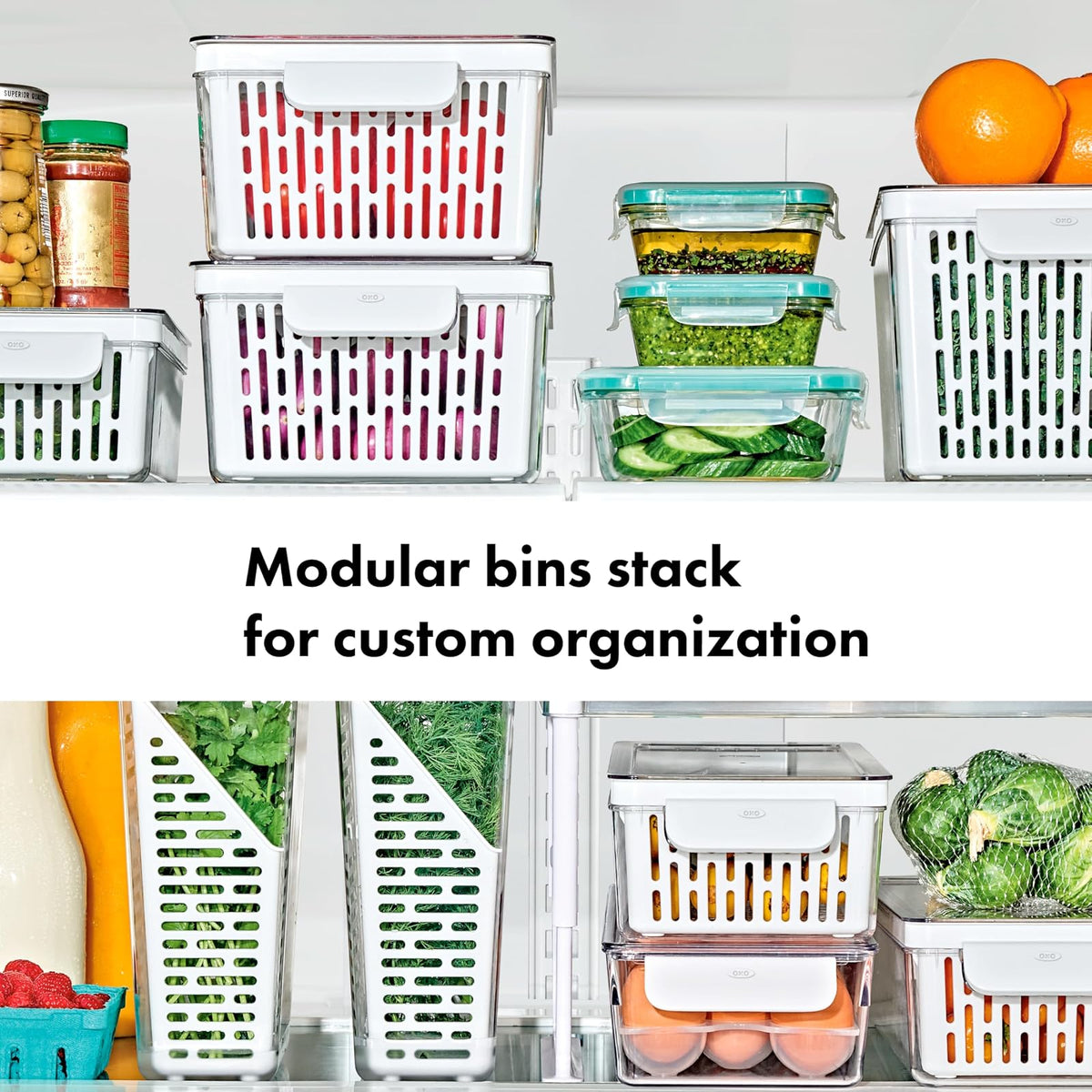 OXO Good Grips Produce Saver - cubeta grande