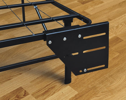 Boyd Sleep - Marco de Cama con Plataforma elevada, Accesorio: Soportes para cabecero/Estribo, Negro, Juego de 2, Talla única (BBSMBRACK)