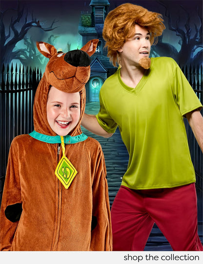 Scooby Doo - Disfraz de Scooby para niño, Scooby-doo Childs Deluxe Scooby, Large
