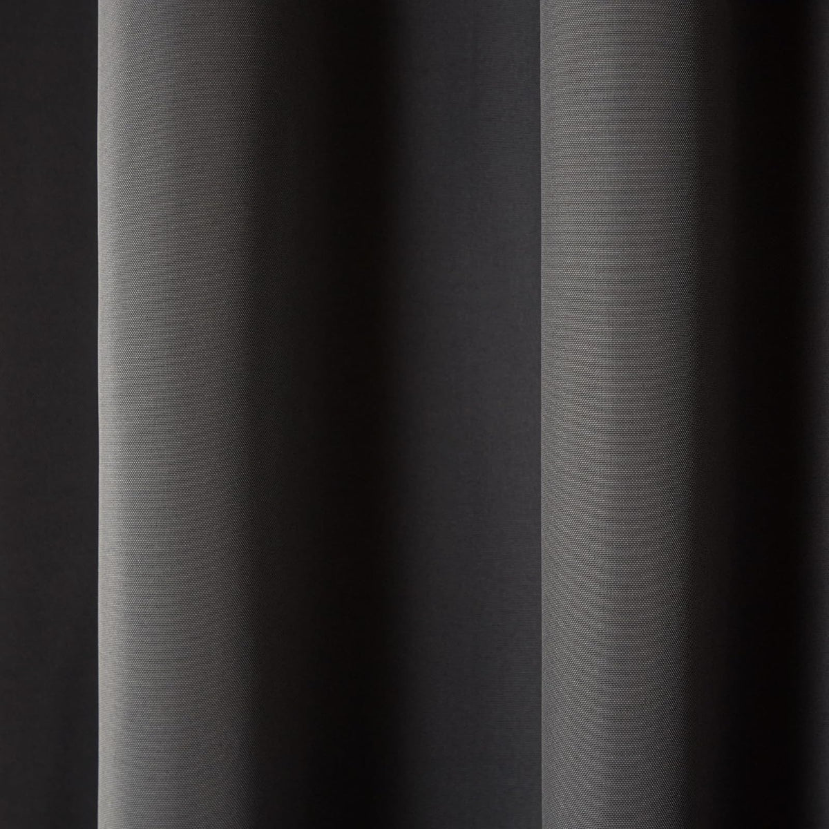 Exclusive Home Indoor/Outdoor Solid Cabana Grommet Top Curtain Panel Pair, Charcoal, 54x108, 2 Piece