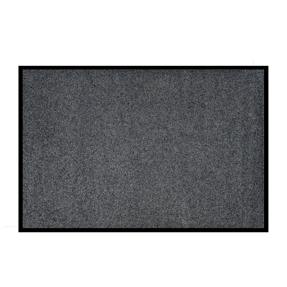 Durable Corporation 654S34CH Wipe-N-Walk - Alfombra de Entrada con Respaldo de Vinilo para Interiores, 3 x 4 pies, Color carbón