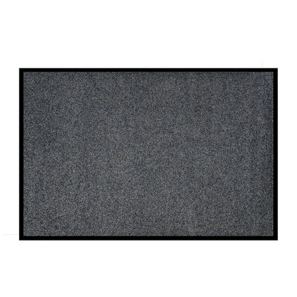 Durable Corporation 654S34CH Wipe-N-Walk - Alfombra de Entrada con Respaldo de Vinilo para Interiores, 3 x 4 pies, Color carbón