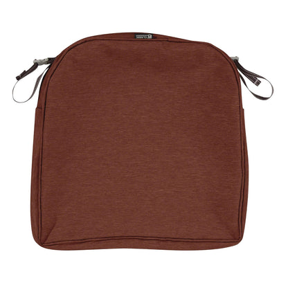 Classic Accessories Montlake Funda de Cojín para Asiento de Patio - 2" x 18" - jaspeado henna