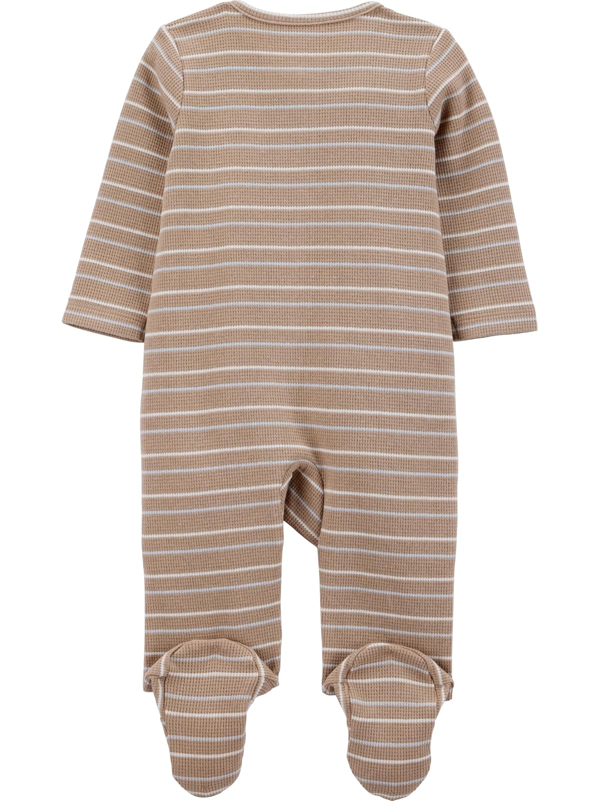 Simple Joys by Carter's 2-Way Zip Thermal Footed Sleep and Play, Pack of 2 Dormir y Jugar Unisex bebé
