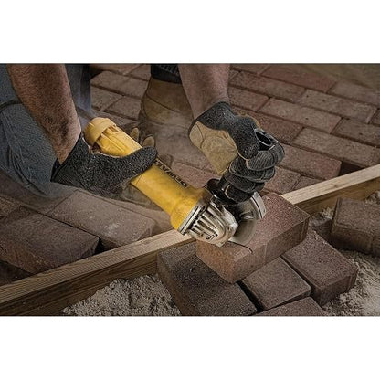 DEWALT Esmeriladora Angular de 4-1/2" (115mm) - 5" (125mm), 1200W, DWE4212