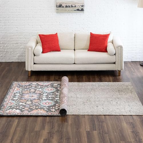 Mohawk Home Dual Surface Felt Non Slip Rug Pad, 2'x12', 1/4 Inch Thick, Safe for All Floors