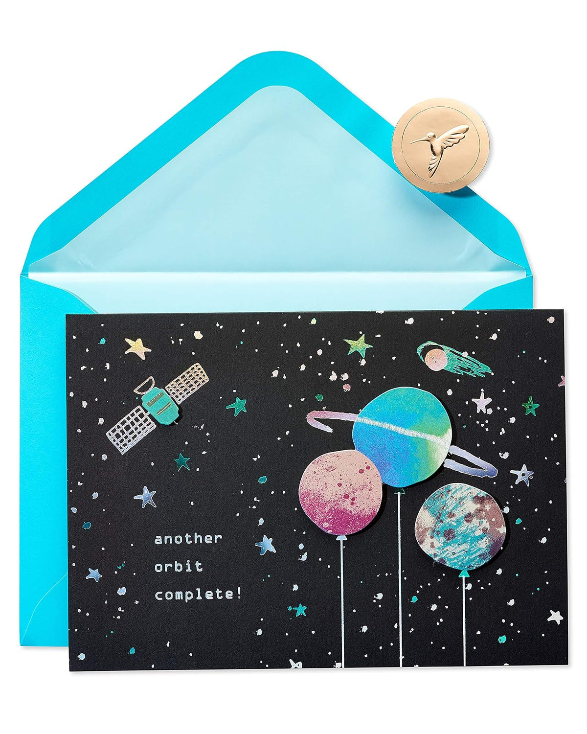 Papyrus Tarjeta de cumpleaños espacial (Orbit Complete), 1, 6464497