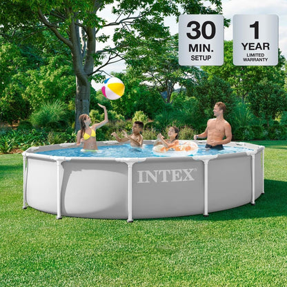 Intex 26700EP 10 pies x 30 Pulgadas Alberca sobre el Suelo Premium con armazón Prisma (Bomba no incluida)