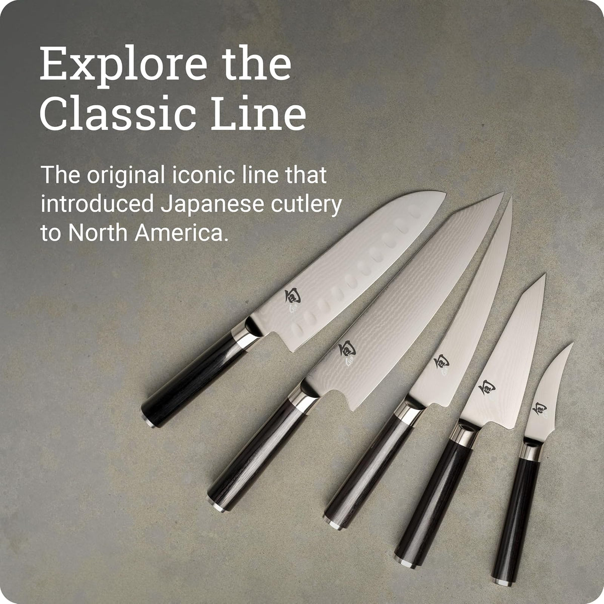 Shun Cutlery Classic Chef's Knife 8”, Thin, Light Kitchen Knife, Ideal for All-Around Food Preparation, Authentic, Handcrafted Japanese Knife, Professional Chef Knife,Black