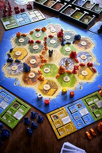 Catan: Ciudades y Caballeros en Español, Juego de Mesa, Devir