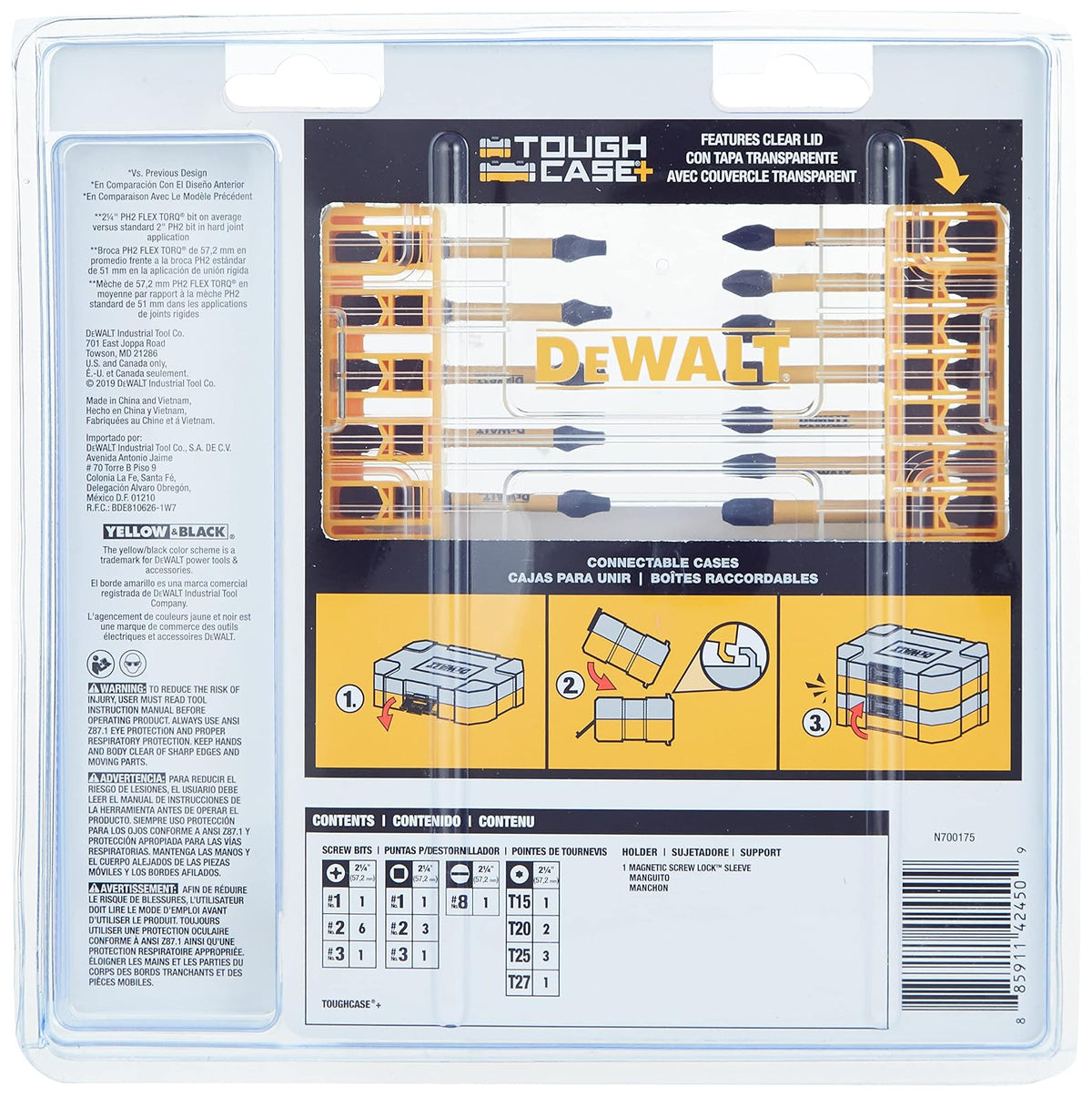 DEWALT FlexTorq Juego de Brocas de Impacto (DWA2FTS22IR)