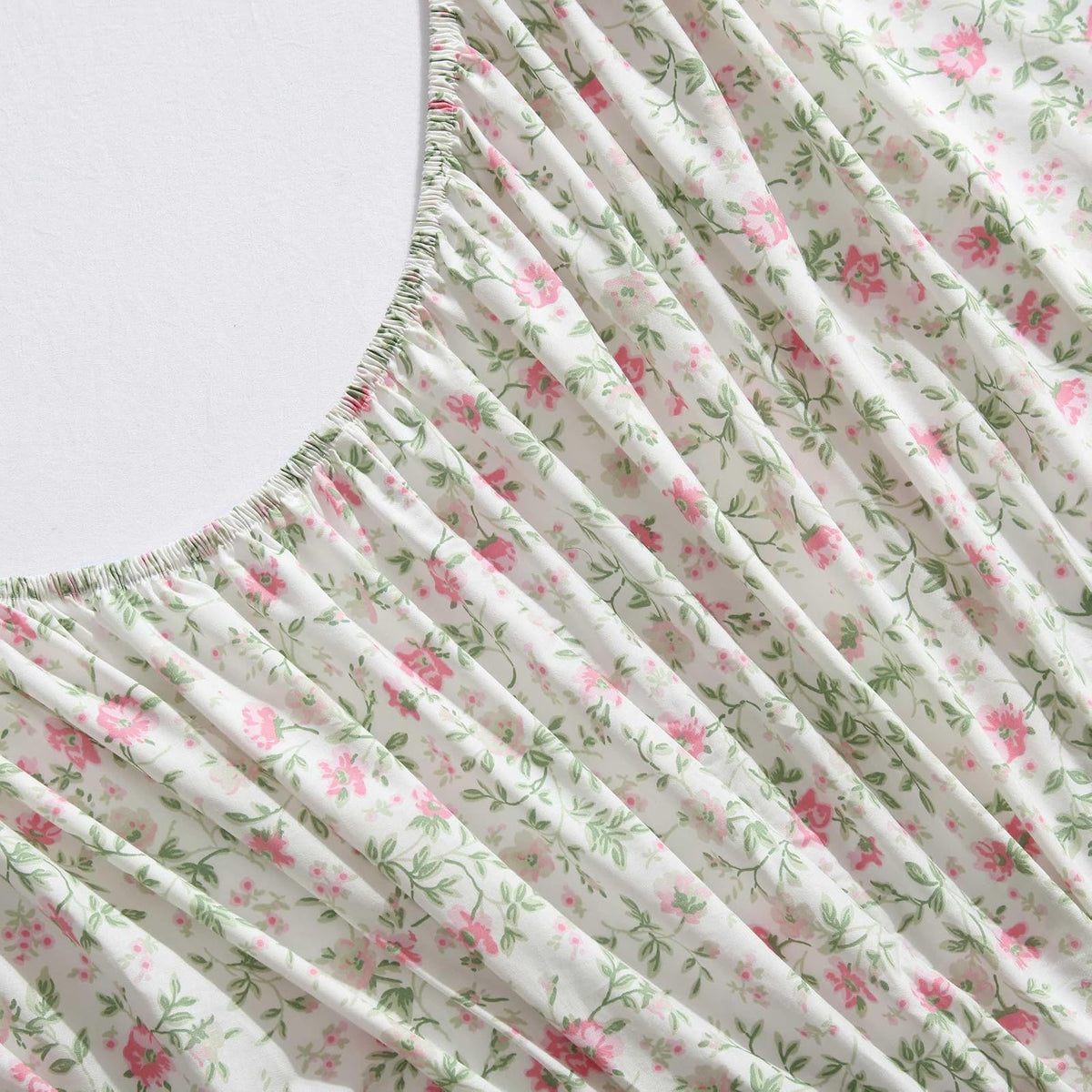 Laura Ashley - Juego de sábanas matrimoniales, Juego de Ropa de Cama de percal de algodón súper Suave con Fundas a Juego, Certificado Oeko-Tex, Color Rosa Bonnie, matrimonial