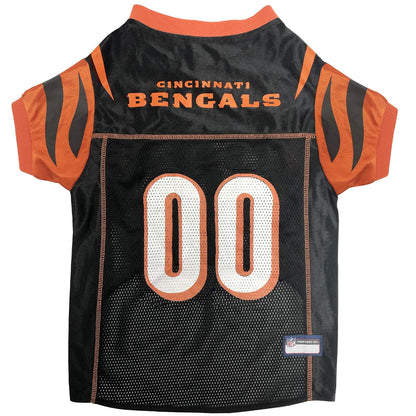 Pets First Jersey NFL para Perro y Gato, con Licencia Oficial - Cincinnati Bengals - Grande