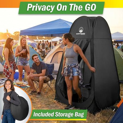 Wakeman Camping-Privacy-Shelters Wakeman Outdoor Tienda de campaña de privacidad desplegable portátil