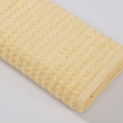 Tommy Bahama - Toallas de Mano, Toallas de algodón Suaves y absorbentes, Bajas Pelusas, Resistentes a la decoloración (Amarillo del Pacífico Norte, 2 Piezas)