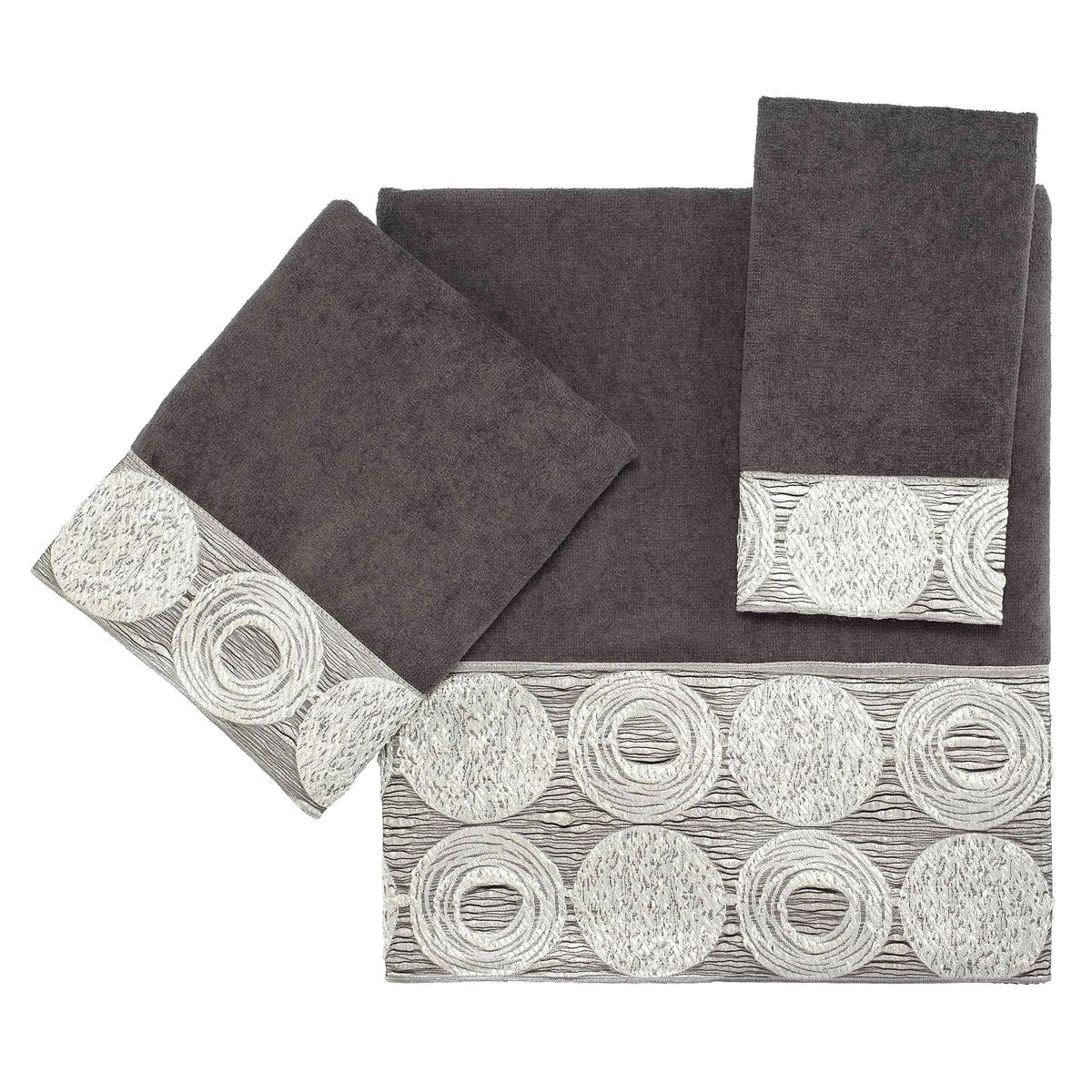 Avanti Linens - Juego de Toallas de algodón Suave y Absorbente (colección Galaxy, Granito)