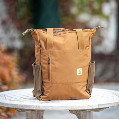 Carhartt Classic Convertible Backpack Tote, Durable Water Repellent Material W/ 17" Laptop Sleeve Mochila convertible clásica Unisex adulto