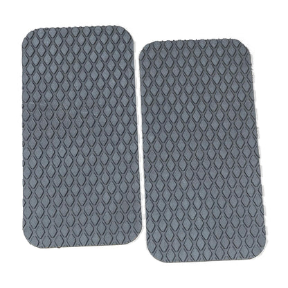 Lewmar Treadmaster - Alfombrilla Antideslizante para escalones (2 Unidades, tamaño 1), Color Gris