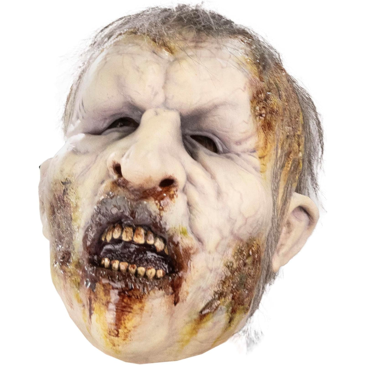 Ghoulish Productions Máscara De Látex Rotten Deceased, Accesorio Látex Cosplay Zombie Ahogado, Disfraz Aterrador para Halloween y Fiestas Temáticas, Cosplay Zombi, Diseño Artesanal