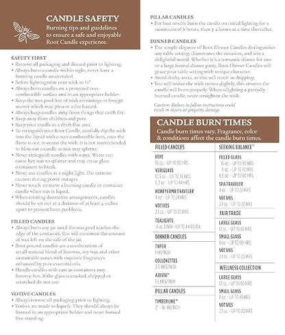 Root Candles Honeycomb Veriglass Scented Beeswax Blend Candle, Small, English Lavender