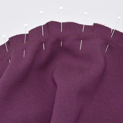 Dritz 61 Pines de Cabeza de Vidrio, extrafino, 250 Unidades, Color Blanco
