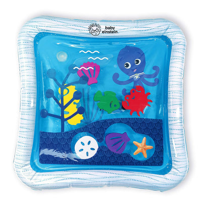 Baby Einstein Neptune Gimnasio de Actividades con Luces y Sonidos, Recién Nacidos - Azul - Patchwork