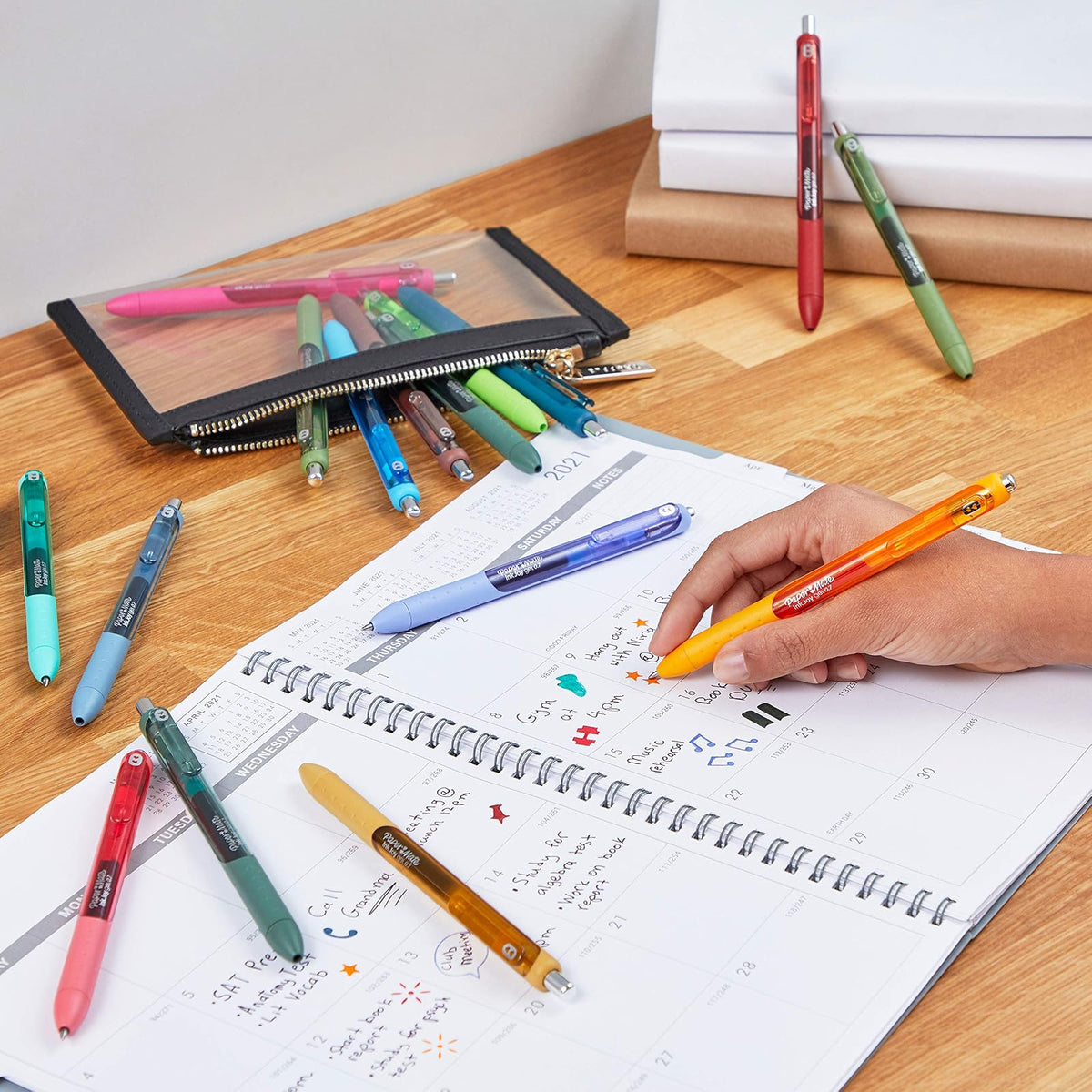 Paper Mate InkJoy - Bolígrafos de gel, punta media (0,7 mm), surtido de 36 unidades