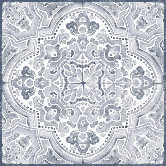 FloorPops Hastings - Azulejos para despegar y pegar, color azul