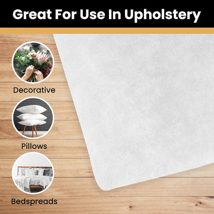 AK-Trading 36 Inch Wide Bonded Dacron Upholstery Grade Polyester Batting (10 Yards)