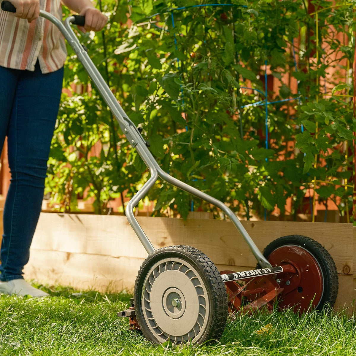 American Lawn Mower 1204-14 - Cortador de césped de 14 Pulgadas, 14-Inch, 5-Blade