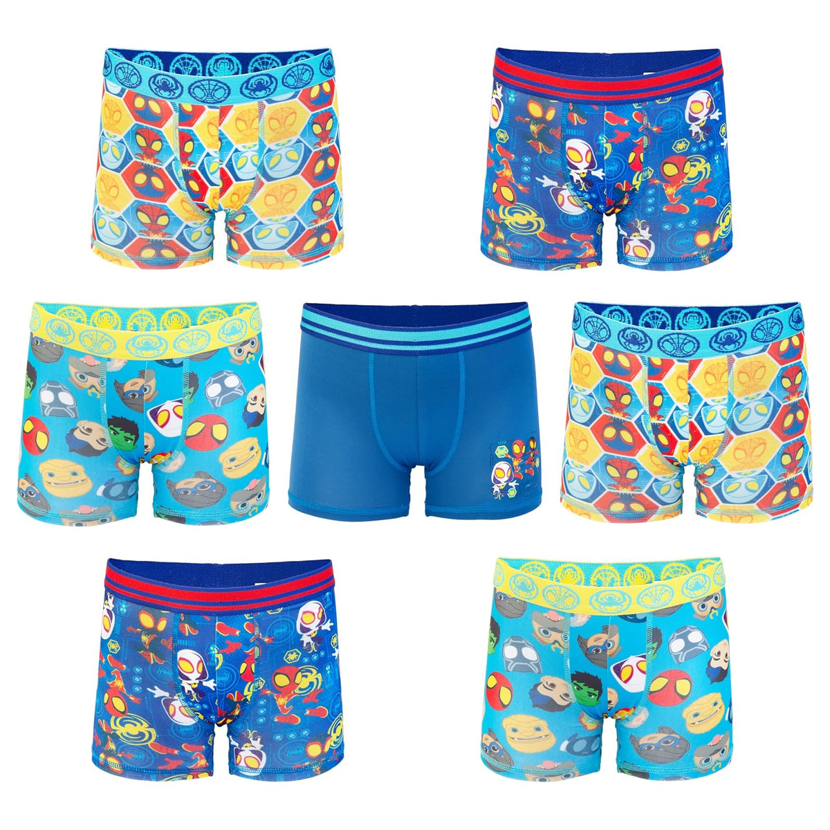 Spiderman Toddler Superhero Friends Exclusive Underwear with Iron Man, Hulk & More 2/3t & 4t Ropa Interior Niños