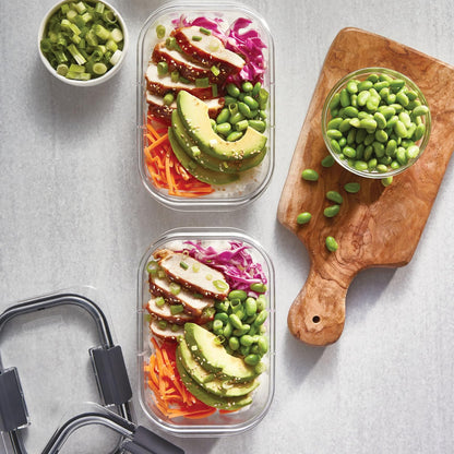 Rubbermaid - Recipiente para alimentos, 4.7 tazas, paquete de 4, Transparente, 4.7 Cup, 4-Pack, 1, 4