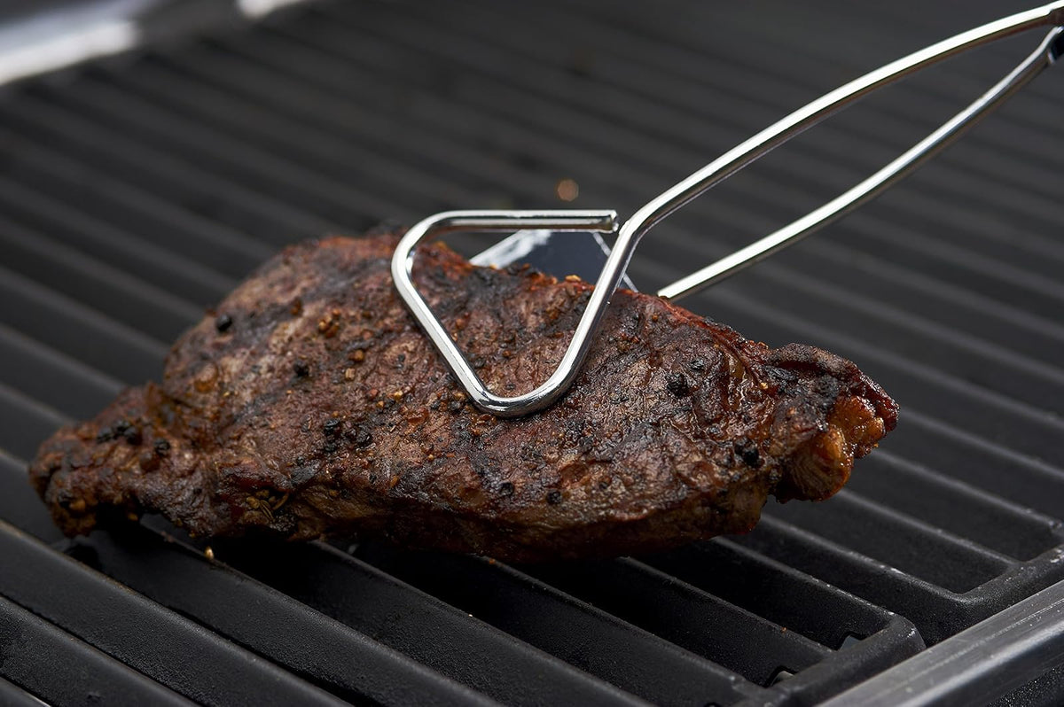 GrillPro 40730 2 In 1 Chrome Plated Turner/Tong