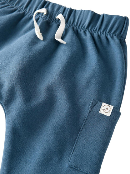 Little Planet By Carter's Paquete de 2 Pantalones de algodón orgánico Grow-with-me Pantalones para Unisex bebé