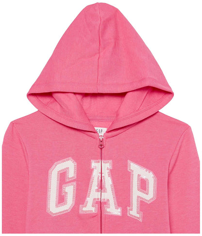 Gap Logo Hoodie Hooded Full Zip Sweatshirt Sudadera Niñas