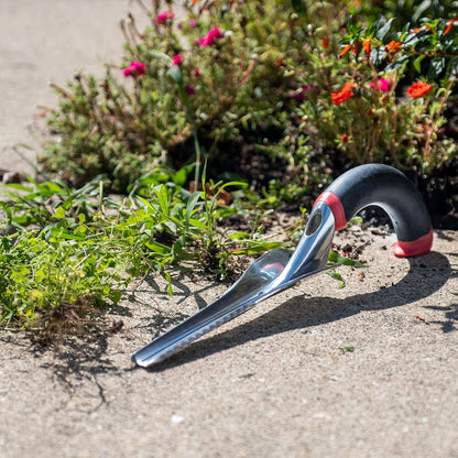 Radius Garden, 10211, desbrozadora ergonómica de aluminio para mano, color rojo